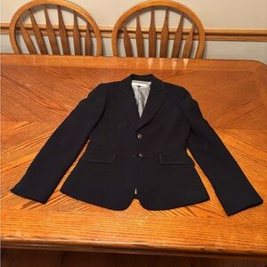 Tahari Elegant Navy Blue Jacket